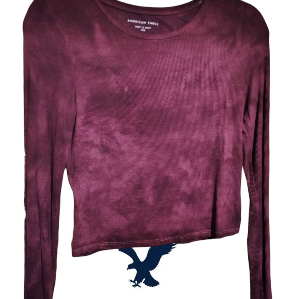 American Eagle soft & sexy rib long sleeve
